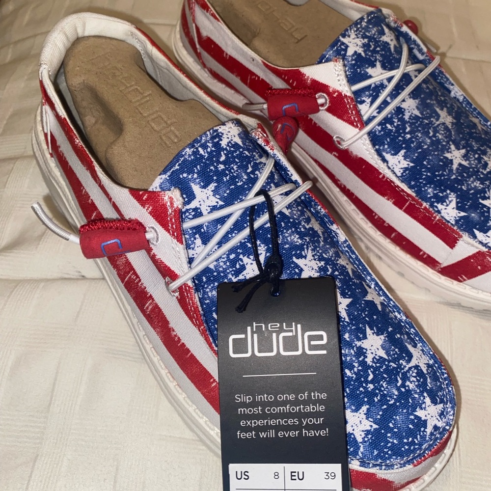 New patriotic Hey Dudes